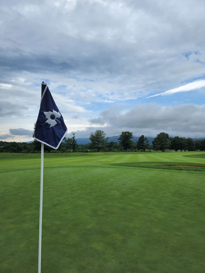 Scenic View of Golf Course Hole at The Clubs at Old Trail in Crozet, VA